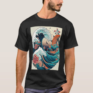 Japanischer Koi Carp Nishikigoi Fisch Japan 2 T-Shirt