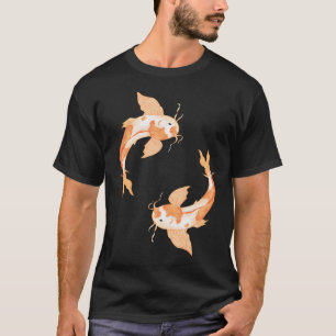 Japanischer Koi-Fisch doppelt T-Shirt