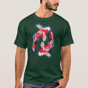 Japanischer Koi Fisch I Koi Carp Pond T-Shirt