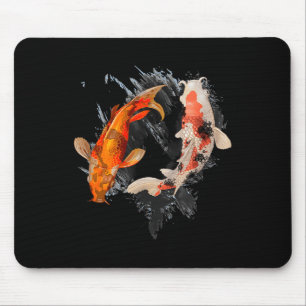 Japanischer Koi Fisch I Koi Karpfen Teich Japan Ta Mousepad