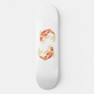 Japanischer Koi Fisch Skateboard