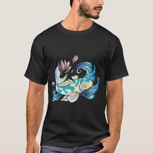 japanischer Koi-Fisch T-Shirt (Vorderseite)