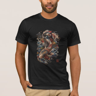 Japanischer Koi-Fisch | Traditionelle japanische T T-Shirt
