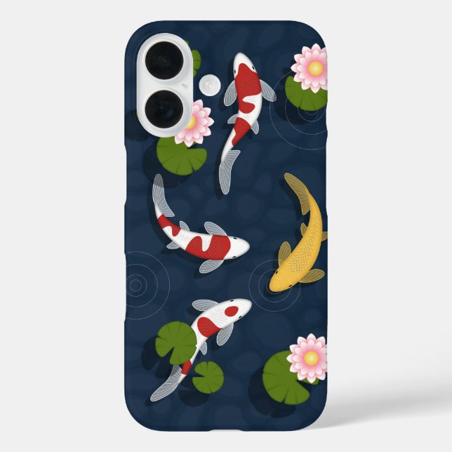 Japanischer Koi-Fischteich Case-Mate iPhone Hülle (Rückseite)
