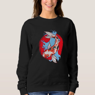 Japanischer Koi Fish Koi Teich Carp Sweatshirt