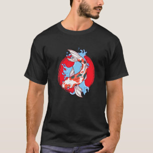 Japanischer Koi Fish Koi Teich Carp T-Shirt