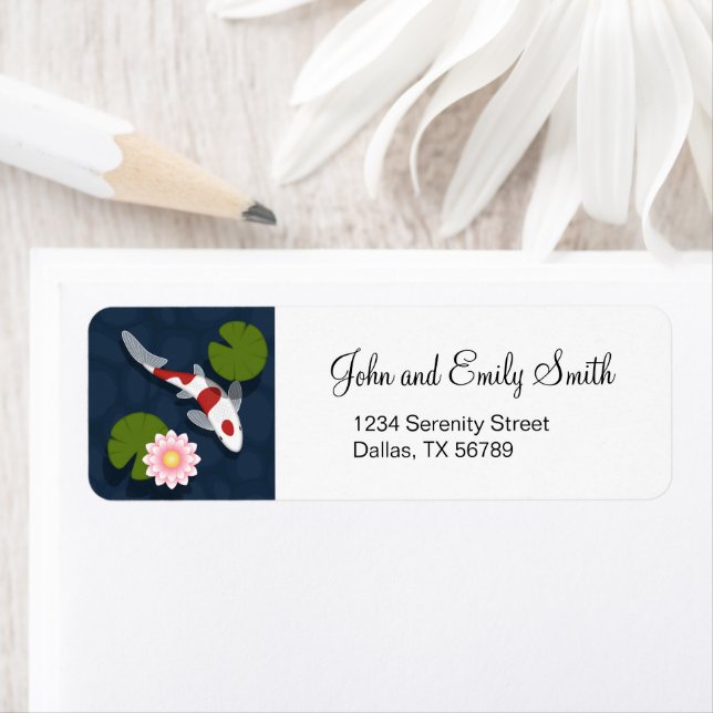 Japanischer Koi Fish Pond (Insitu)