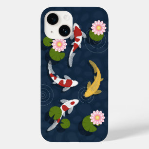 Japanischer Koi Fish Pond Case-Mate iPhone 14 Hülle