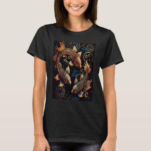 Japanischer Koi-Karpfen Nishikigoi Fisch Japan 3 T-Shirt