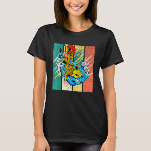 Japanischer Koi-Karpfenfisch Vintage Retro T-Shirt