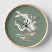 Japanischer Koi Symbol für Gelassenheit Zeit Zen-I