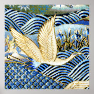 Japanischer Krantyp Poster