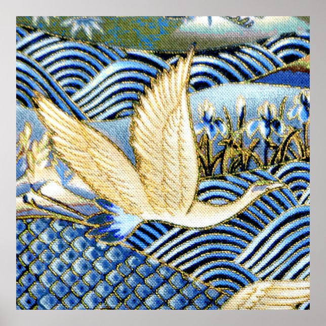 Japanischer Krantyp Poster (Vorne)