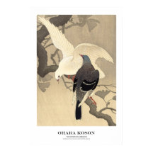 Japanischer Kunstdruck – Ohara Koson – Tauben