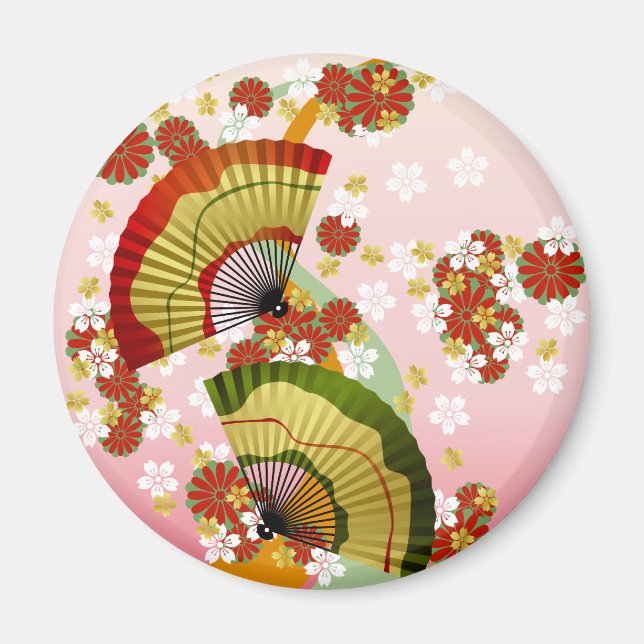 japanischer Lüfter 3 Magnet (Vorne)
