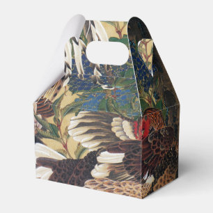 Japanischer Malerei Hahn-Bevorzugungs-Kasten Geschenkschachtel