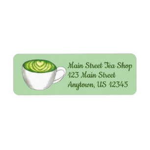 Japanischer Matcha Green Tea Latte Teacup Feinschm