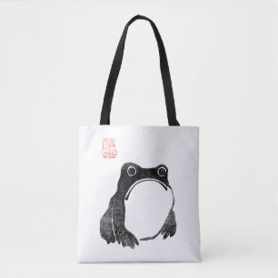 Japanischer mürrischer Frosch Kröte unbeeindruckte