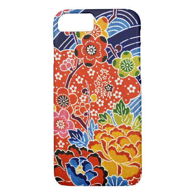 Japanischer Okinawan Dye (Bingata) Case-Mate iPhone Hülle (Rückseite)