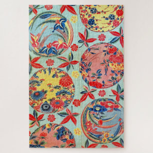 Japanischer Okinawan Dye (Bingata) Puzzle