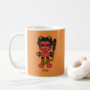 Japanischer Oni: Cartoon Yokai Tasse