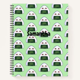 Japanischer Onigiri Rice Ball Notizbuch