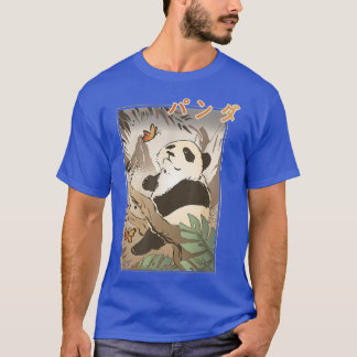 Japanischer Panda Kawaii Pandas für japanische Fan T-Shirt