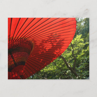 Japanischer Parasol Postkarte