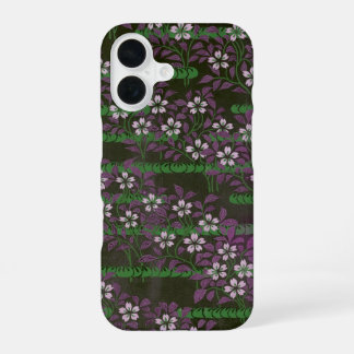 Japanischer Sakura Ikada Phone Case | Lila Kirsche iPhone 16 Hülle