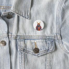 Japanischer Samurai Button