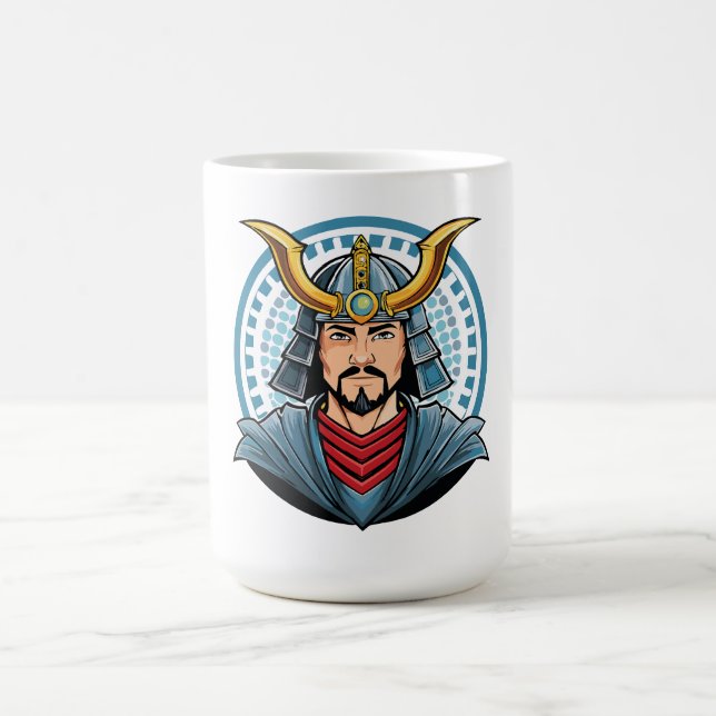Japanischer Samurai Kaffeetasse (Mittel)
