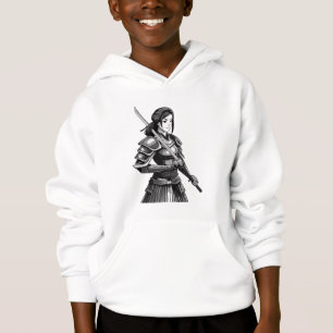 Japanischer Samurai-Krieger - Frau Hoodie
