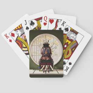 japanischer Samurai Spielkarten