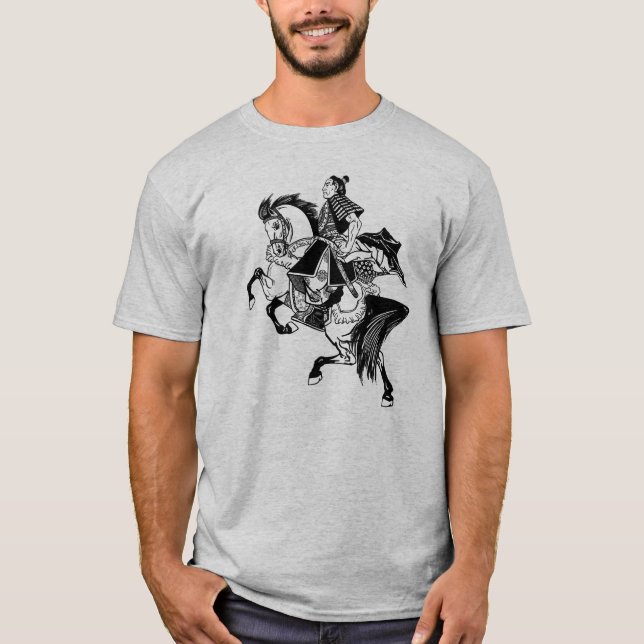 japanischer Samurai-T - Shirt (Vorderseite)