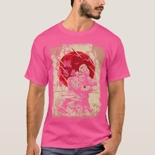 Japanischer Samurai Warrior Bushido Code, Schwertb T-Shirt