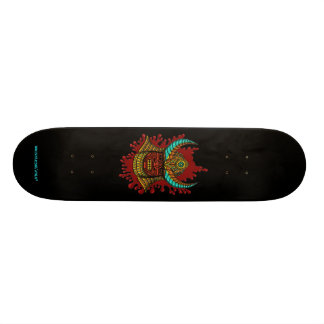 Japanischer Samuraisturzhelm cooler Skateboard