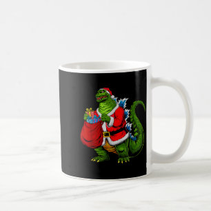 Japanischer Santa Weihnachten Kaiju Lustige Kunst Kaffeetasse