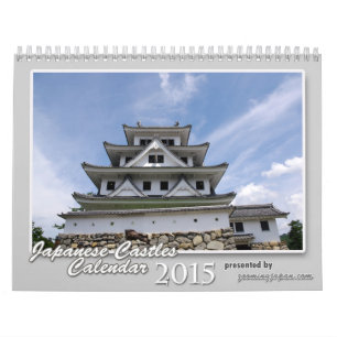 Japanischer Schloss-Kalender 2015 Kalender