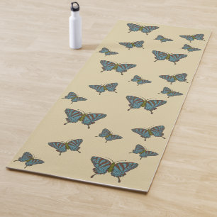 Japanischer Schwalbenschwanz-Yoga-Matte Yogamatte