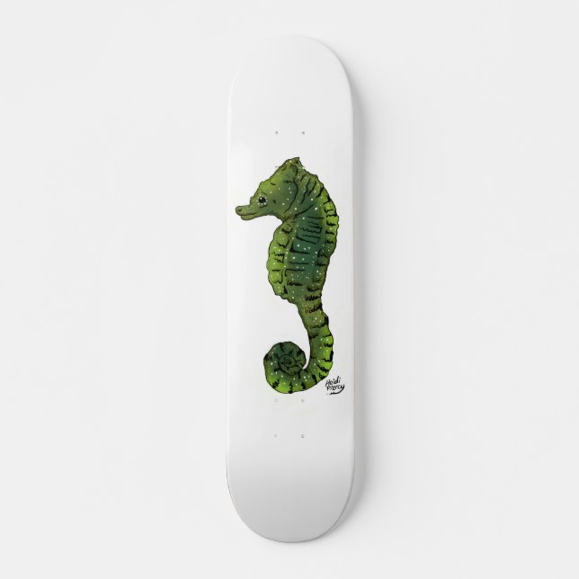 Japanischer Seepferd-KunstSkateboard Skateboard (Vorne)
