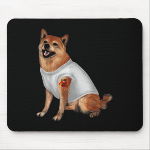 Japanischer Shiba Inu Tattoo Dog Lover Hausbesitze Mousepad
