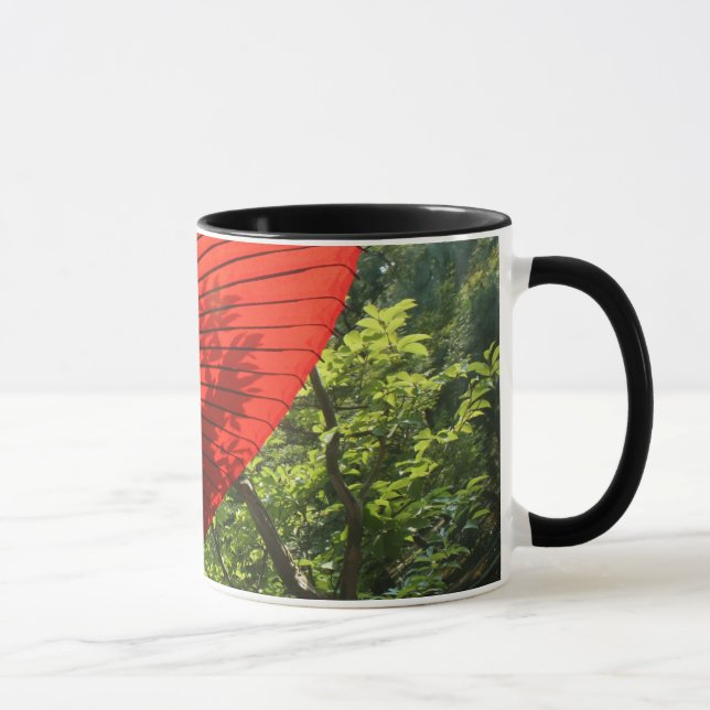 Japanischer Sonnenschirm Tasse (Rechts)