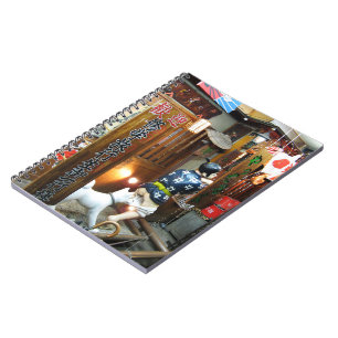 Japanischer Spaß - Hunde ziehen Ameisen herunter Notizblock