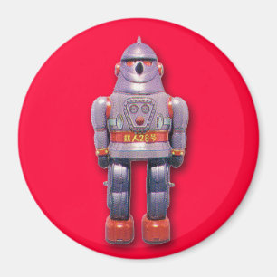 Japanischer Spielzeug-Roboter-runder Magnet