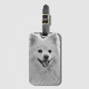 Japanischer Spitz Gepäckanhänger