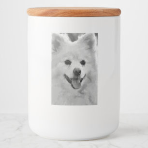 Japanischer Spitz Lebensmitteletikett