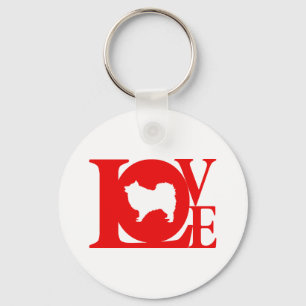 Japanischer Spitz Schlüsselanhänger