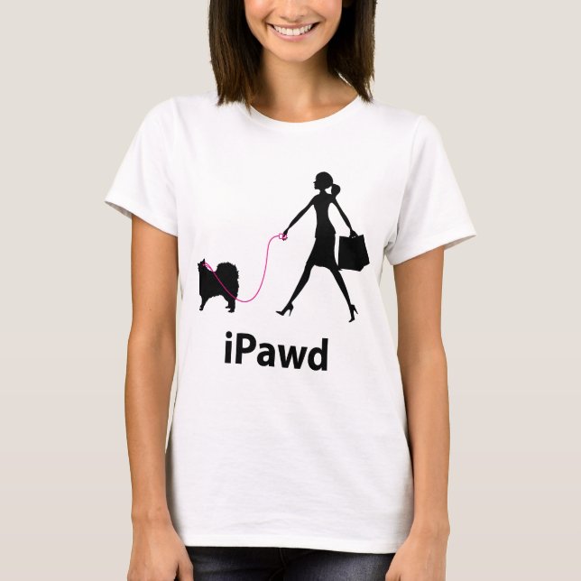 Japanischer Spitz T-Shirt (Vorderseite)