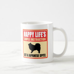 Japanischer Spitz Tasse