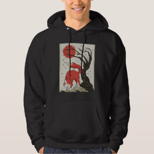 Japanischer Stilfox Hoodie